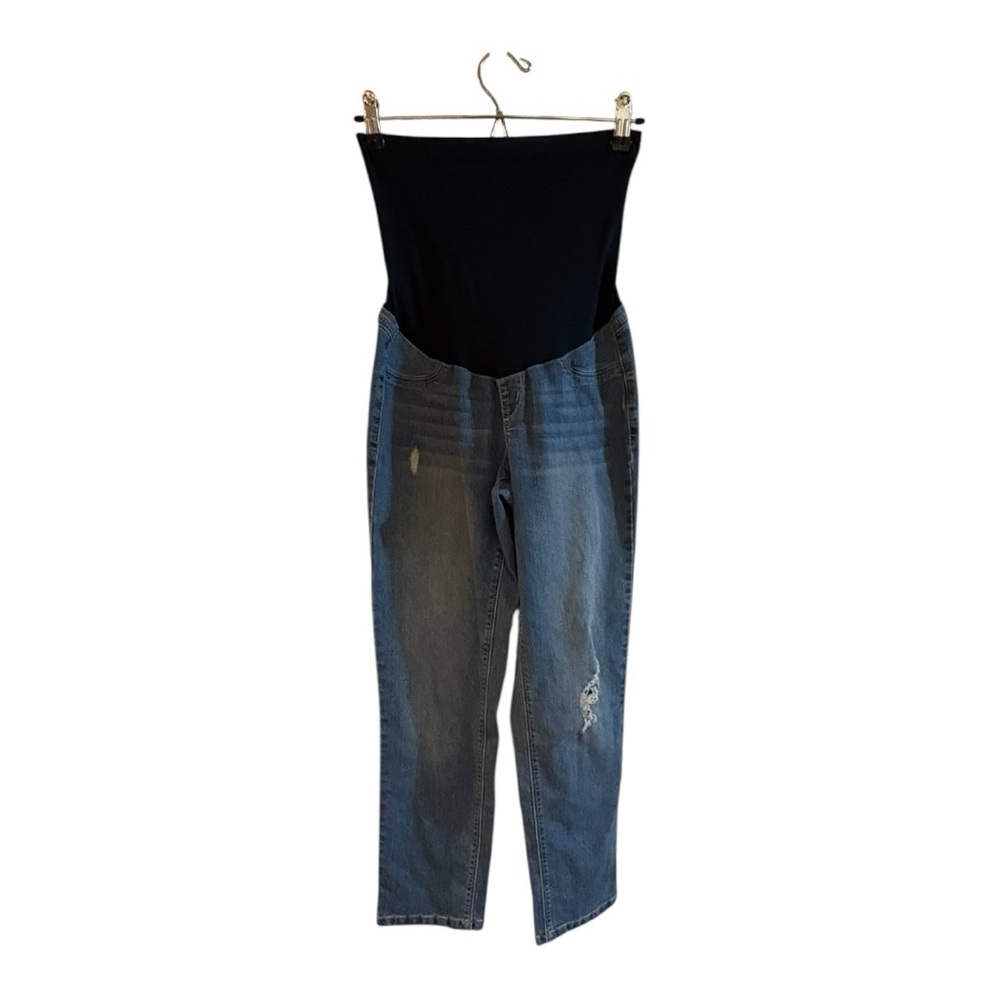1822 Stylish Blue Women's Maternity Jeans